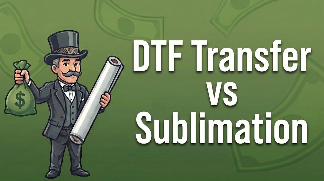 DTF vs Sublimation: Which One Should You Actually Use?