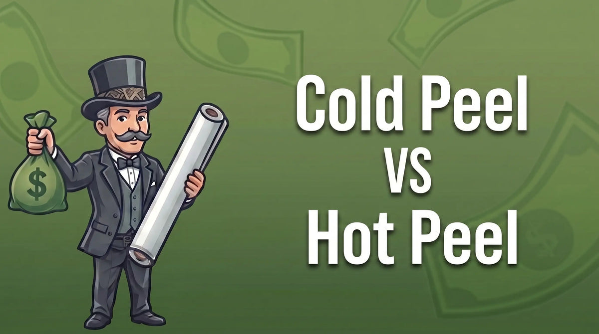 DTF Transfer Cold Peel vs Hot Peel : Which Should You Use?