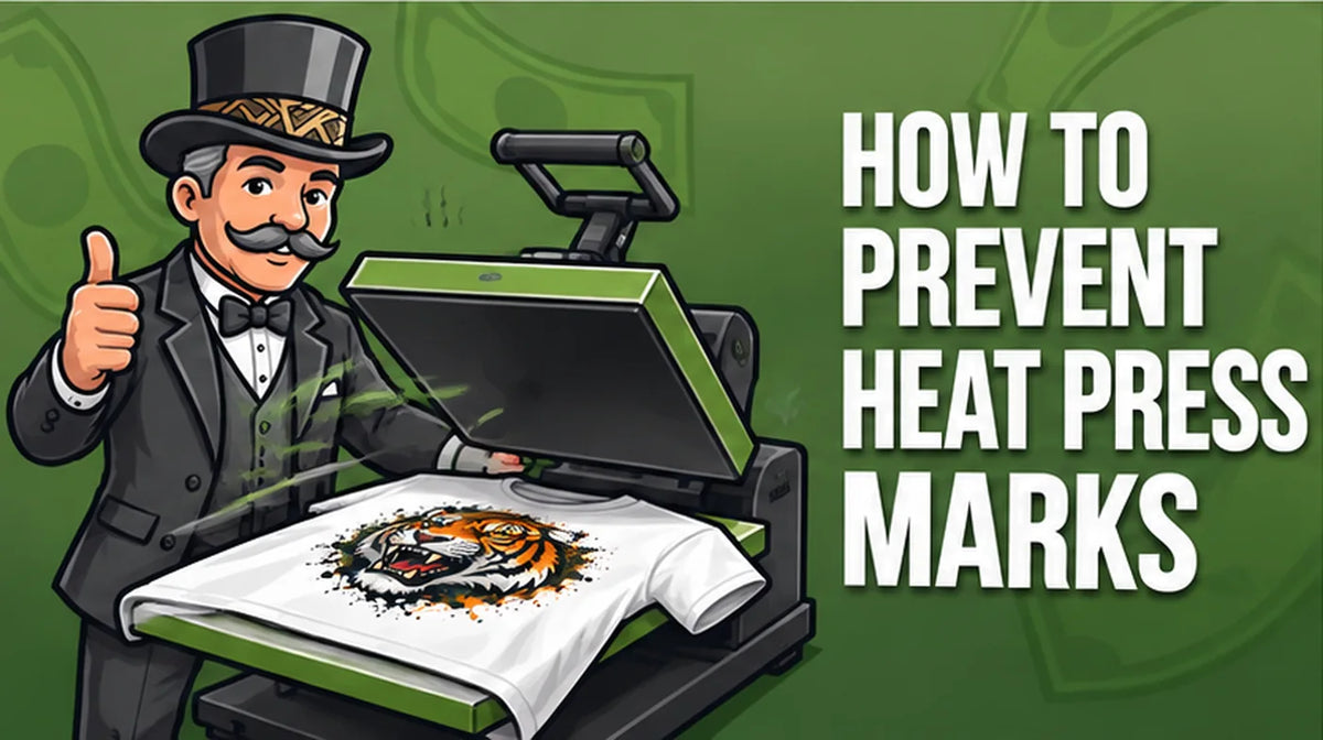 How to Prevent Heat Press Marks – Profit DTF