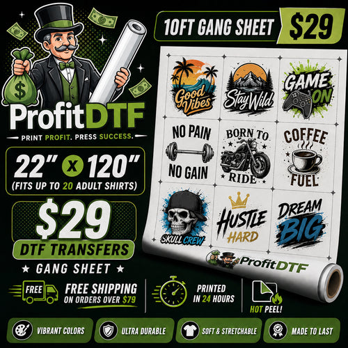 DTF Transfer Gang Sheet Builder