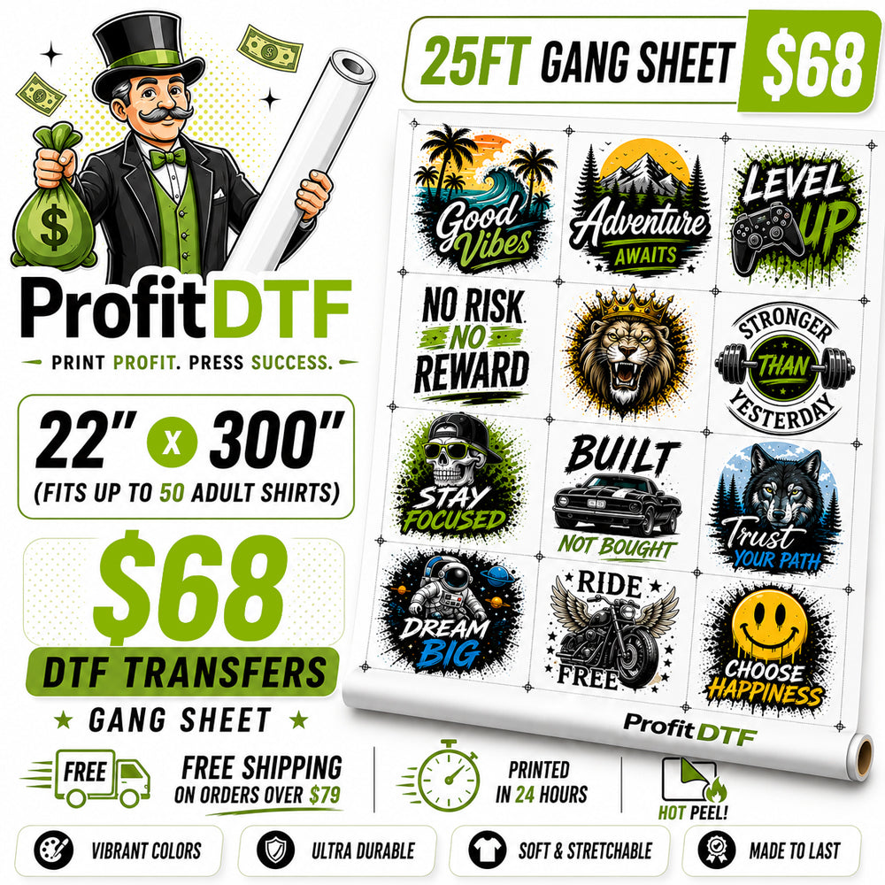 DTF Transfer Gang Sheet Upload