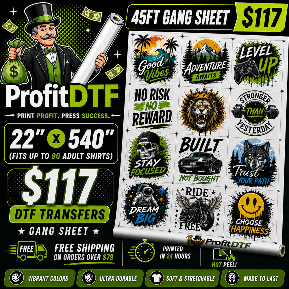 DTF Transfer Gang Sheet Builder
