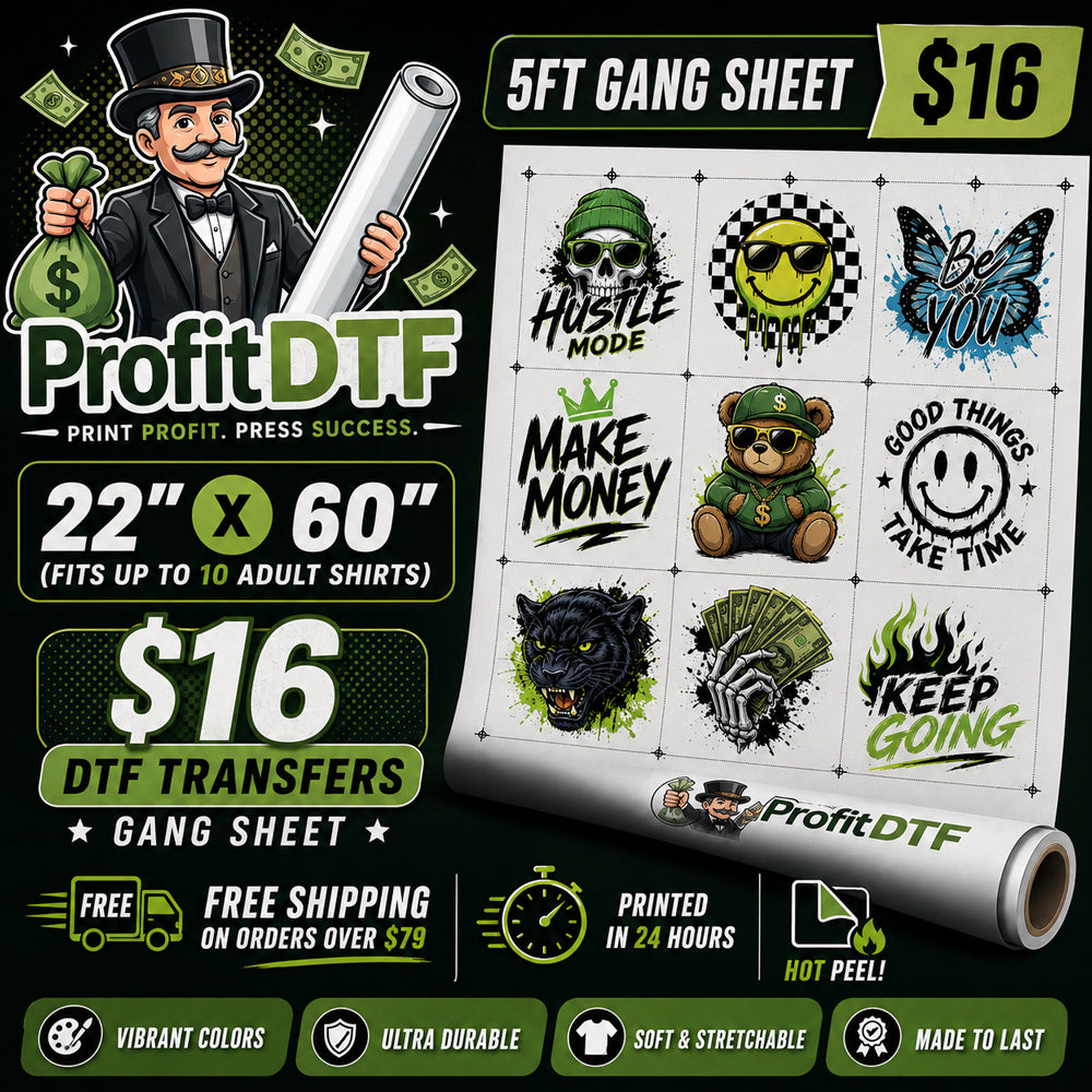 DTF Transfer Gang Sheet Builder
