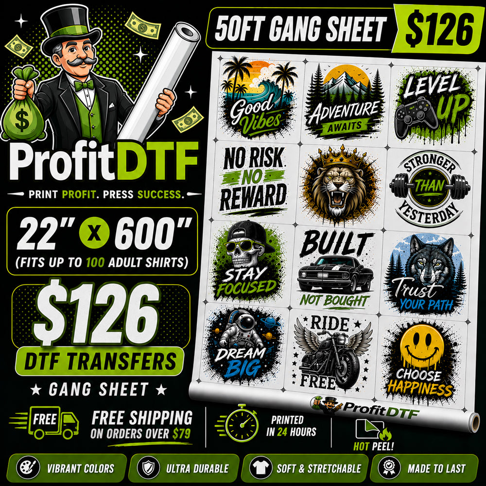 DTF Transfer Gang Sheet Builder
