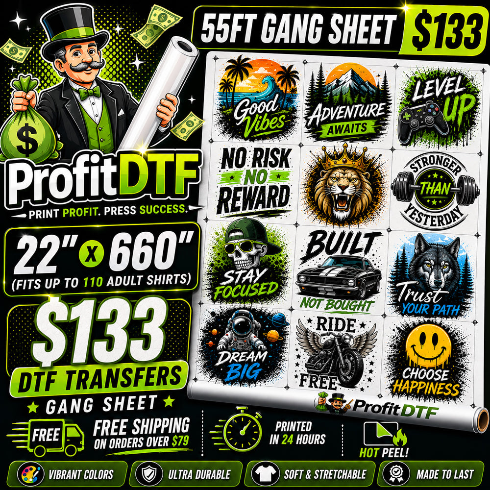 DTF Transfer Gang Sheet Builder